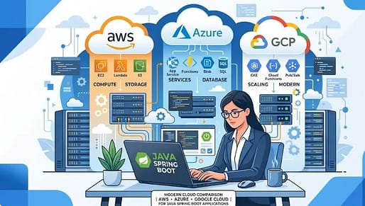 best cloud platforms for Java apps AWS Azure GCP comparison for Java developers
