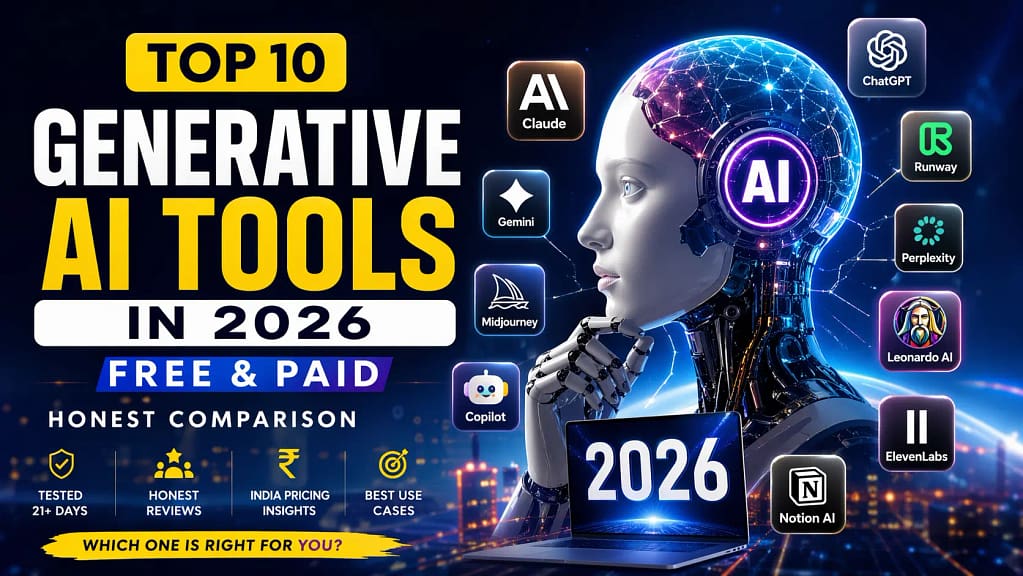 Top 10 generative AI tools