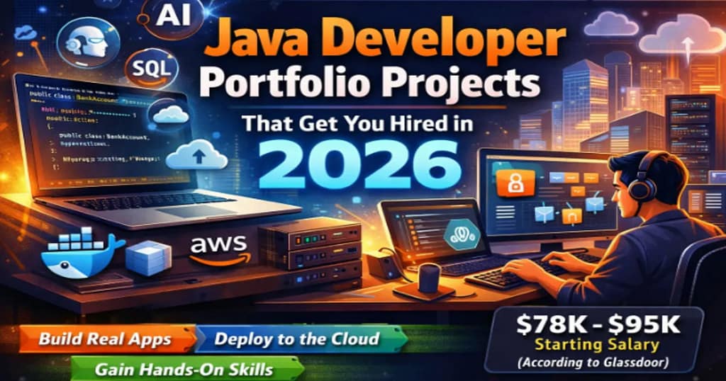 Java Developer Portfolio Projects That Get You Hired in 2026 2 Java developer portfolio projects that get you hired 2026