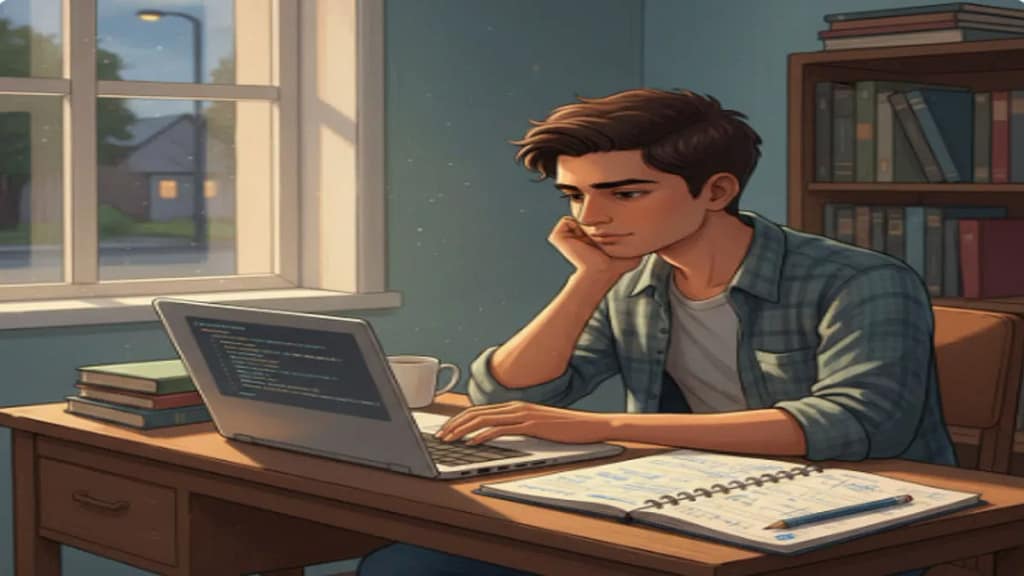 daily routine of a fresher preparing for IT jobs