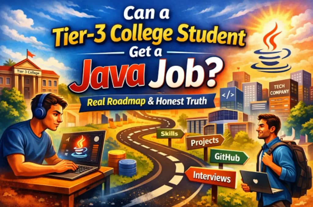 Java developer job for Tier-3 college students