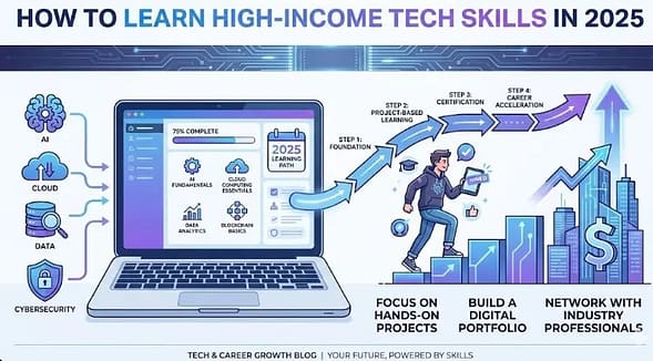Tech Skills That Can Increase Your Salary in 2026 5 How to Learn High-Income Tech Skills in 2025