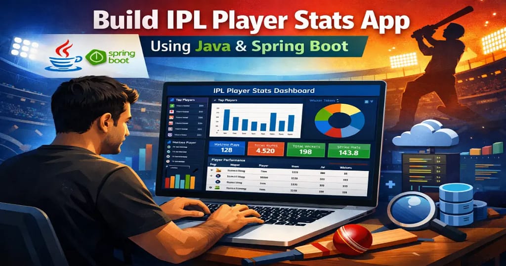 IPL Player Stats App Using Java Spring Boot: 10-Step Complete Portfolio ...