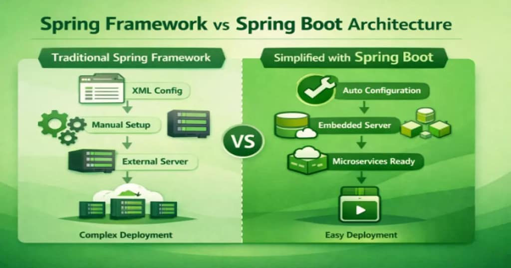Spring vs Spring Boot