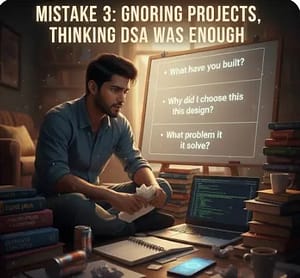 I Learned Java Still no Job — What I Missed 5 Mistake 5 Ignoring Project