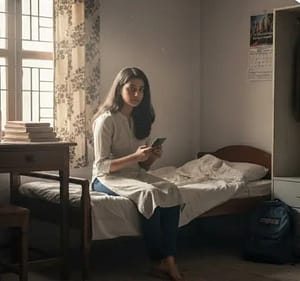 Daily Routine of a Fresher Preparing for IT Jobs (The Real, Quiet Version) 3 Indian fresher starting the day while preparing for IT jobs