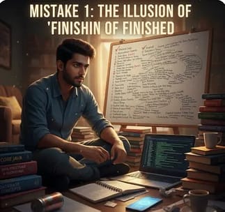 I Learned Java Still no Job — What I Missed 5 Mistake 3 The illusion of finish everything