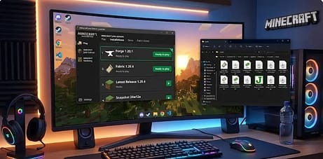 Minecraft Java Mods: 5 Simple Steps to Install Them Safely 3 Minecraft Java Edition mod loader setup showing Forge and Fabric installation options