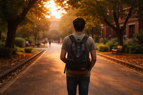 Skills That Dont Help Freshers Get Hired — I Learned This the Hard Way 6 Boy in sunset